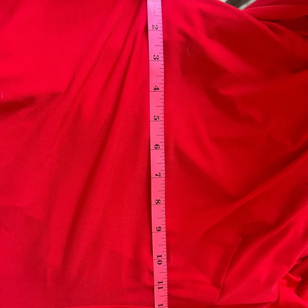 Venus Red Long Sleeve Dress - Picture 6 of 6